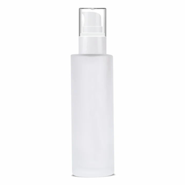 100ml glass with pump
