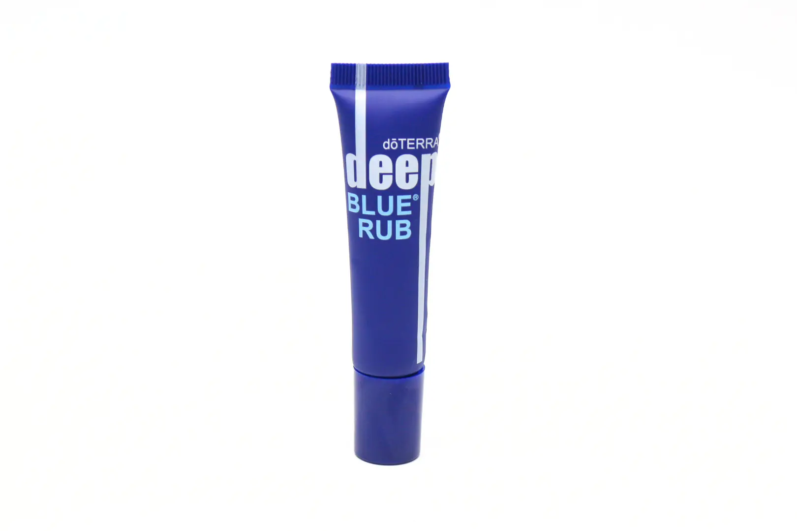 Deep Blue tube with a massage head
