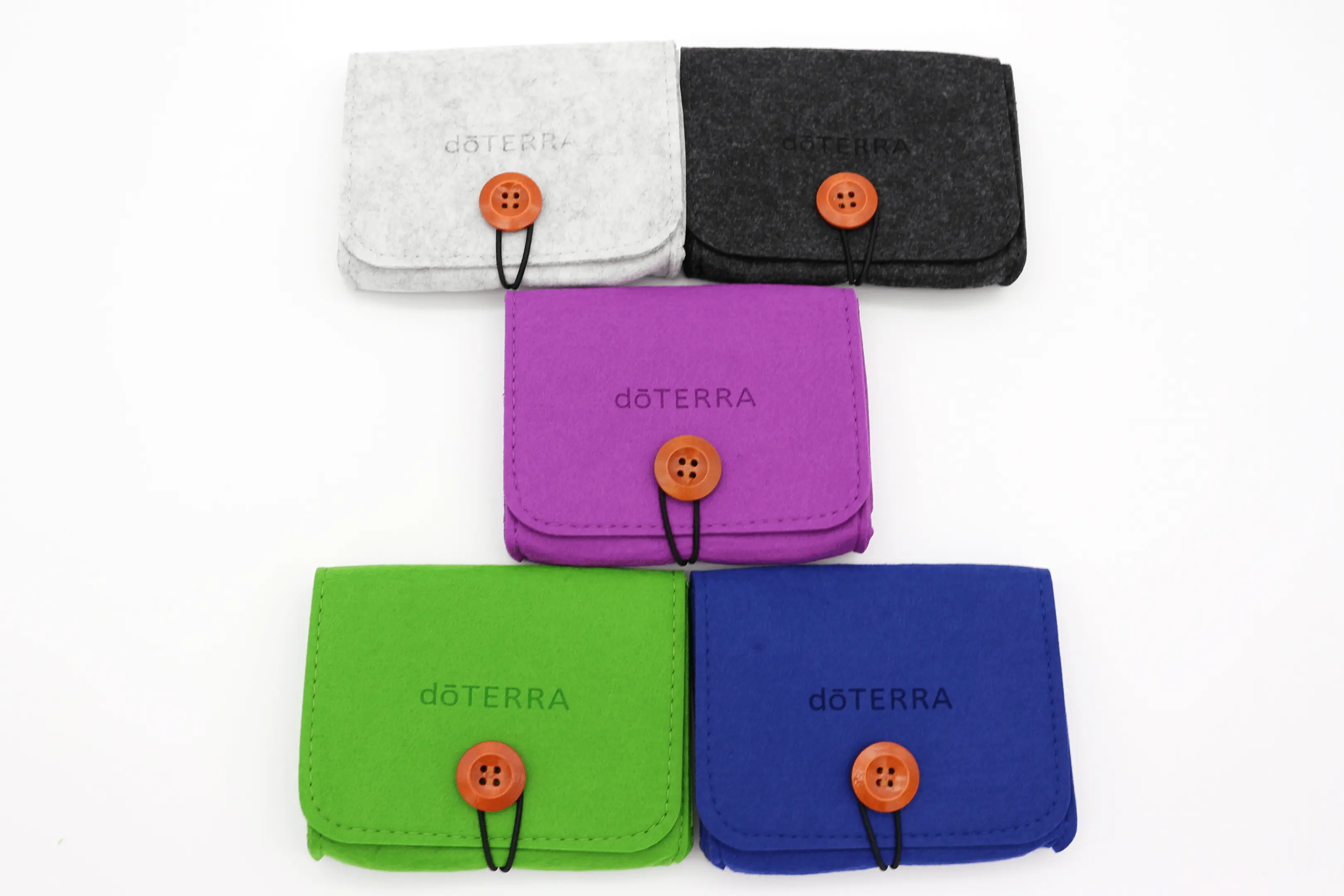 Felt case for 10 ml oil bottles